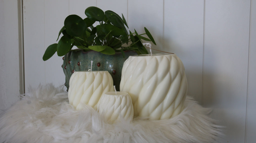 swirl kaars