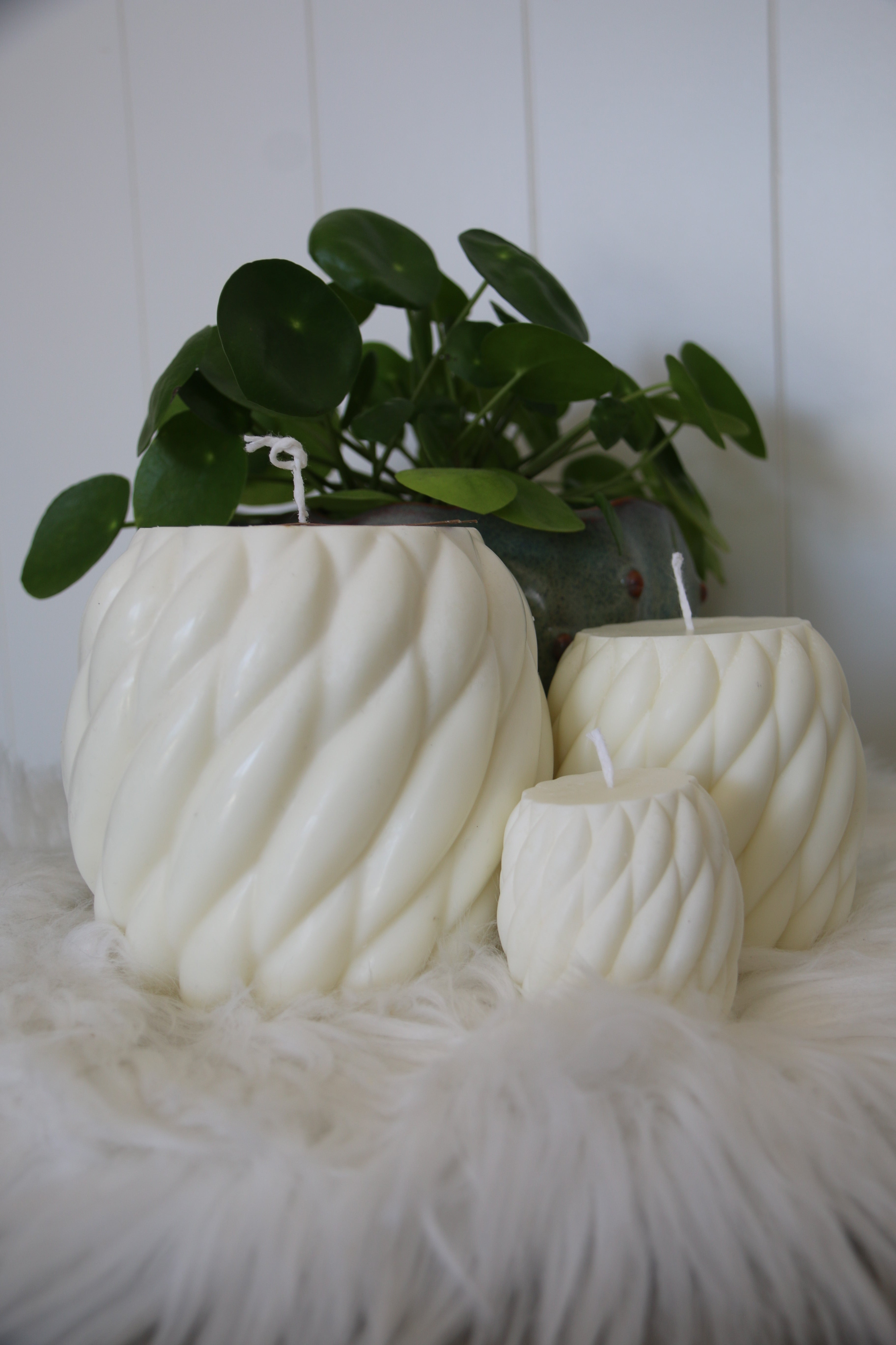 swirl kaars
