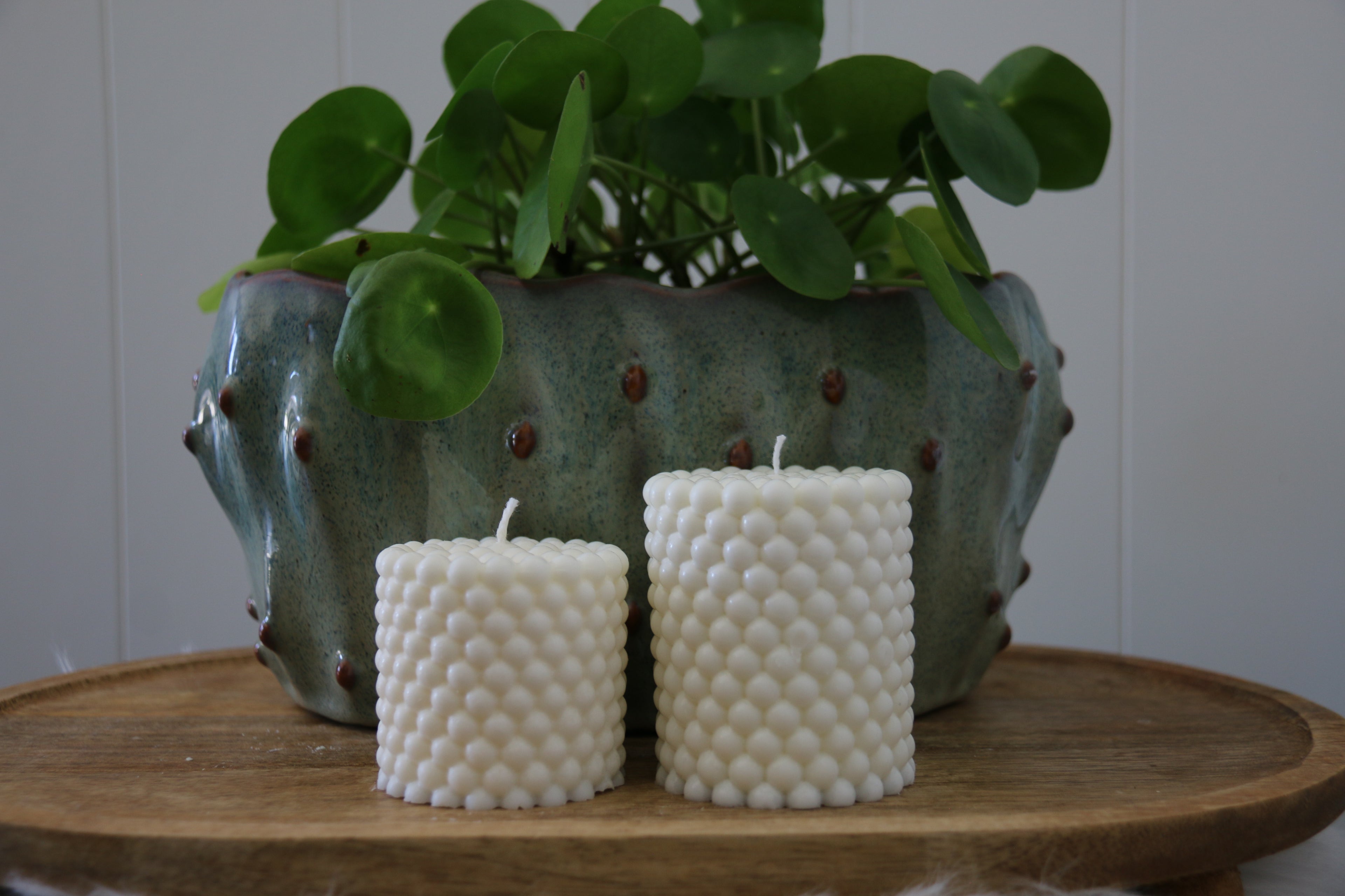 bolletjes pilaar kaars